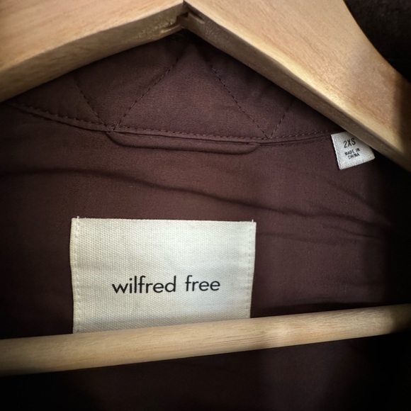 Aritzia Wilfred Free Autumn Jacket, XXS, Rich Mocha Brown - Picture 3 of 4